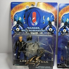 Lost In Space Prof John Robinson & Major Don West Figures – Trendmasters 1997