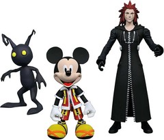 Kingdom Hearts Select Series 1 – Mickey, Axel, & Shadow
