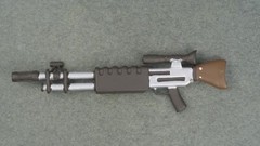 BST AXN TMNT Rocksteady Rifle 5″ 1:15 Scale Custom Fodder