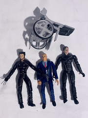 Toy Biz X-Men Movie Figures Lot – Wolverine, Professor X & Cyclops 2000s