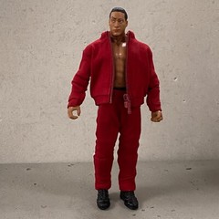SU-TKST-RD-L: 1/12 Red tracksuit (Jacket, Pants) for 6″ muscular or 7″ WWE body