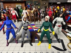 1/12 female one piece body suits , marvel legends, mezco type bodys