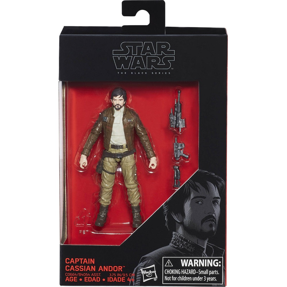 STAR WARS 3.75″ (NOT 6″): CAPTAIN CASSIAN ANDOR – WALMART 3 3/4″ EXCLUSIVE