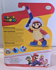 Jakks Pacific Super Mario BOOMERANG MARIO 4” Figure World Of Nintendo Brand New