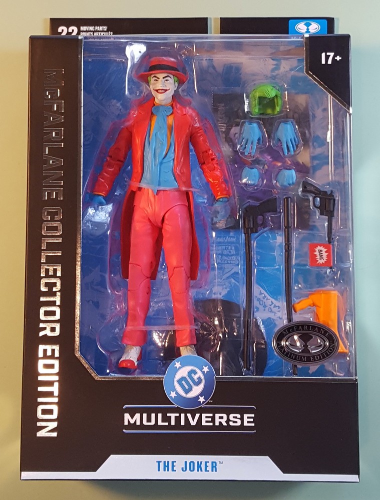 DC Multiverse The Joker Platinum Edition 57 McFarlane CE 7″ Figure NEW Excellent