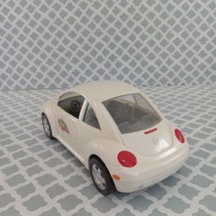 Lanard Toys Volkswagen VW Beetle Wow Action Girls White Car 1999 Vehicle