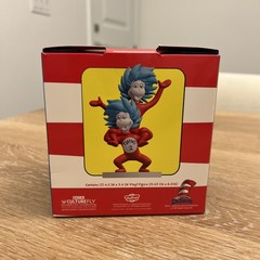 Dr. Seuss Thing One & Thing Two Vinyl Figure Set Fly Guys The Cat In The Hat NEW