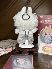 POPMART THE MONSTER Hair Salon Series Vinyl Plush Pendant – SECRET Hazy Noise ✨