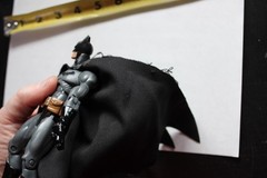 DC Comics Bat Signal Batman With Huge Cape 2005 Action Figure 6.5″