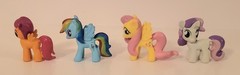 My Little Pony MLP Magic Mini Figures 2″ 12- PVC Ponies W/ Special Spike Fig