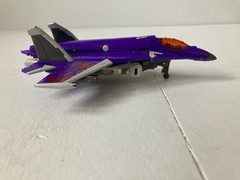 Transformers Skywarp Figure And Rocket Cybertron Deluxe Class