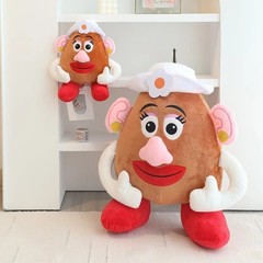 Mr & Mrs Potato Head Plush Toy Stuffed Doll Pillow Blanket Toy Story Gift Kids