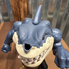 Lot Of 2 Vintage Shark Figures Lot Street Wise Designs Street Sharks Style