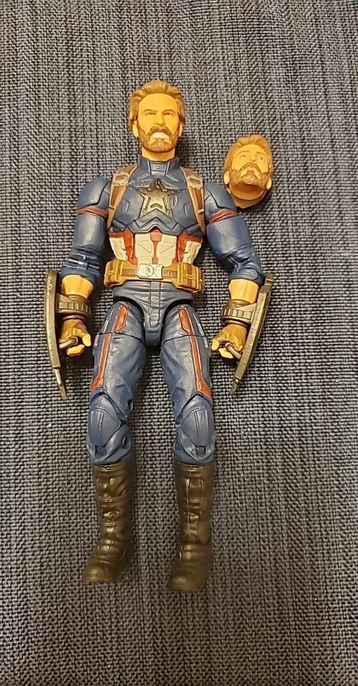 Marvel Legends Captain American Infinity War Action Figure Loose no extra hands