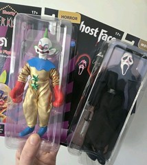 MEGO Monsters Scream GHOST FACE & Killer Klowns SHORTY 8″ Action Figure Variant