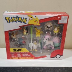 Pokémon Battle Figure Multi-Pack 8 Action Figures Pikachu Eevee Wooloo