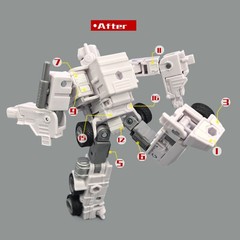 GO BETTER Filler Upgrade Kit For Age of the Primes G1 Ultra Magnus Filling Parts