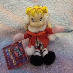 Playmates The Grinch Who Stole Christmas Cindy Lou Who Plush Doll w/ Tag Xmas