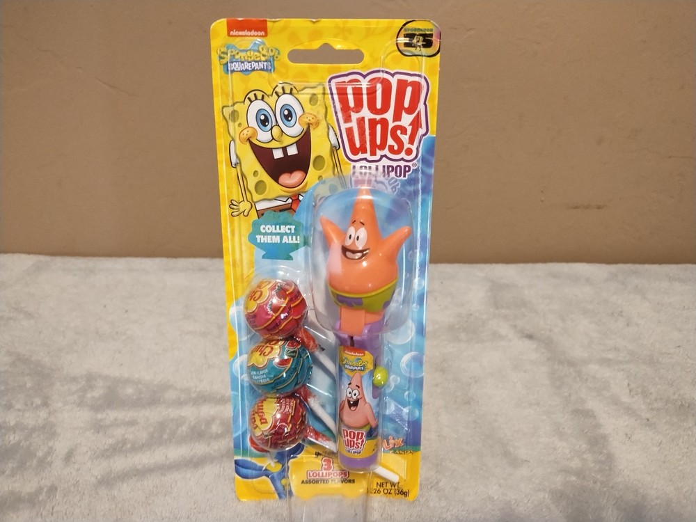 SpongeBob Squarepants Pop Ups! Lollipop Set Patrick