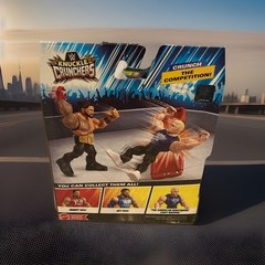 Mattel WWE Knuckle Crunchers Roman Reigns Action Figure w/ Stretcher Ages 6+
