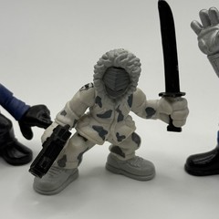 GI Joe Combat Heroes Destro Storm Shadow Dr Mindbender Action Figure Lot 3pc