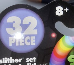Slither.io Build-A-Slither, 4 Slither Set – 32 PCS Total, Bonkers, 2 Sets !