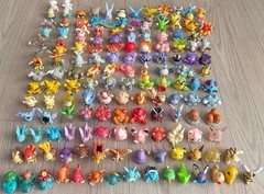 Pokemon 151 Complete Set Finger Puppet Figures Bandai Kids Gen 1 Kanto Japan