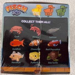 FISCH ROBLOX MYSTERY 4″ Fisch Mystery plush (1 RANDOM Plush & DLC Included!) NEW