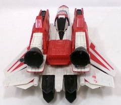 Transformers Classics Voyager Class Jetfire Figure Incomplete