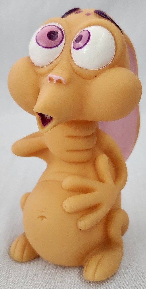 Ren 5″ Squirting Spitball 1992 Nickelodeon/Nicktoons Rubber Toy Figure Vintage