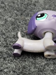 Littlest Pet Shop LPS 1367 Dachshund Dog Figure Hasbro 2005 Toy Collectible