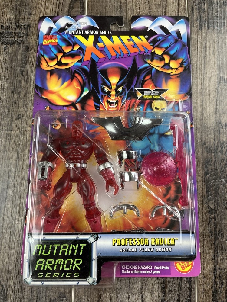 NEW 1996 TOYBIZ MARVEL X-MEN MUTANT ARMOR SERIES PROFESSOR XAVIER FIGURE! B79