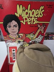 Michaels Pets Mr. Bill The Security Guard with Cassette Tape. Ideal Toys 1987
