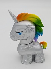 Kidrobot Adult Swim Series 2 Robot Unicorn Attack 3″ Mini Vinyl Figure Chase