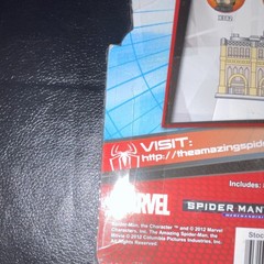 Squinkies The Amazing Spider-Man MovieSet 10 Squinkies Tiny Toys Containers 2012