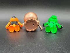 Roblox Lot- Copper Piggy, Dinopiggy and Piggy Foxy Action Figures by MiniToon