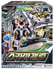 Metal Cardbot S Season 2 Sky Gallop Transformer Robot Action Figure Plane SAMG