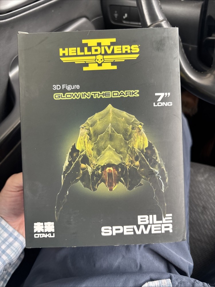 HELLDIVERS II – 7” Bile Spewer – 3D Glow In the Dark Bug Figure by Otaku