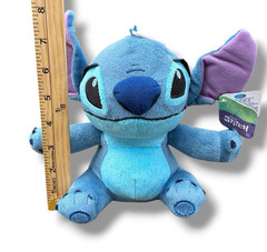 Genuine Disney Stitch 7″ Soft Stuffed Blue Plush Animal Alien Toy – Brand NEW