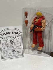 NECA Street Fighter IV Ken Action Figure Complete UNUSED READ