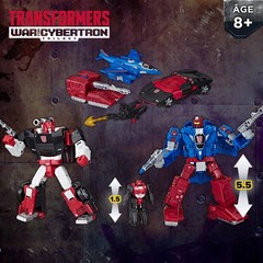 War for Cybertron WFC-S26 Autobot Alphastrike Counterforce 3-Pack of Converti…