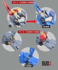 3D DIY Heel, Filler Upgrade Kit For SS86 Thundercracker Accessories – GO Better