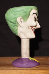 DC COMICS The Joker Ceramic Goblet Wine Drinking Glass Monogram International