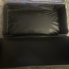 VINTAGE GI JOE TRANSFORMERS 1980 VINYL CARRY CASE WITH GOOD TRAYS OVERALL GREAT