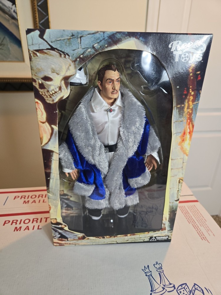 2002 Reel Toys Vincent Price The Raven 12″ Collectible Figure New In Box