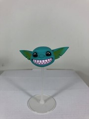 Plunderlings Captain Teel Smiling Teeth Head Lone Coconut Goblin Figure Teal
