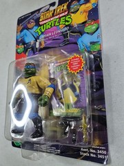 1994 STAR TREK TEENAGE MUTANT NINJA TURTLES LEONARDO NEW ON CARD