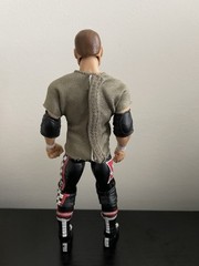 WWE Sami Zayn Wrestling Action Figure w/ Green Shirt Clothes Plastic Fabric