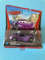 Disney Pixar Cars 2 Movie Holley Shiftwell #5 1:55 Diecast Car Mattel 2010 New