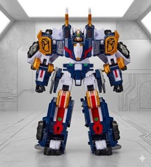 Miniforce Dinoid Warrior DINO COMMANDER Robot Trailer Truck Toy 2025 K-TOY